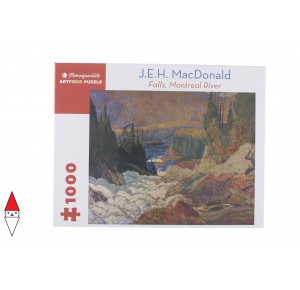 , , , PUZZLE ARTE POMEGRANATE PITTURA 1900 MACDONALD FALLS MONTREAL RIVER 1000 PZ