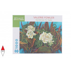 POMEGRANATE, , , PUZZLE ARTE POMEGRANATE VALERIE FOWLER GARDENIAS FOR KATIE 1000 PZ