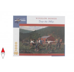 , , , PUZZLE ARTE POMEGRANATE PITTURA 1800 WINSLOW HOMER SNAP THE WHIP 1000 PZ