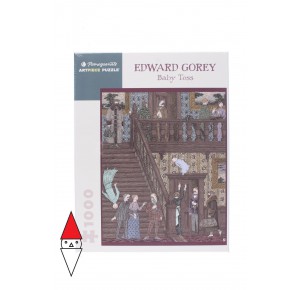 POMEGRANATE, , , PUZZLE ARTE POMEGRANATE GRAFICA EDWARD GOREY BABY TOSS 1000 PZ