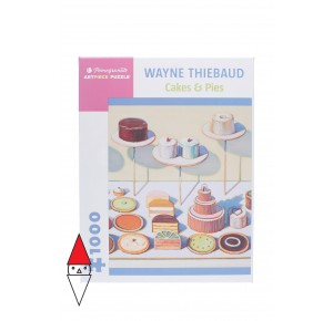 , , , PUZZLE ARTE POMEGRANATE PITTURA 1900 WAYNE THIEBAUD CAKES AND PIES 1000 PZ