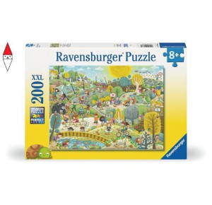 RAVENSBURGER, , , RAVENSBURGER PUZZLE 200 PZ XXL AMICI DELL AMBIENTE