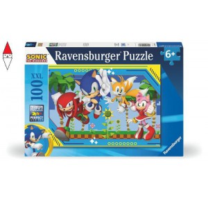 , , , RAVENSBURGER PUZZLE 100 PZ XXL SONIC