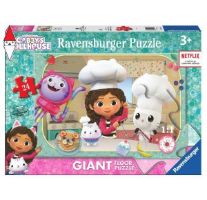 , , , RAVENSBURGER PUZZLE 24 GIANT GABBY S DOLLHOUSE A