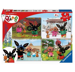 RAVENSBURGER, , , PUZZLE RAVENSBURGER PUZZLE 4X42 BING