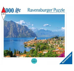 RAVENSBURGER, , , PUZZLE PAESAGGI RAVENSBURGER MALCESINE - LAGO DI GARDA 1000 PZ