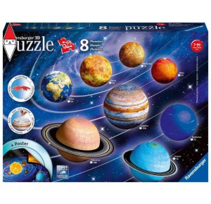 , , , PUZZLE RAVENSBURGER PUZZLE 3D IL SISTEMA PLANETARIO