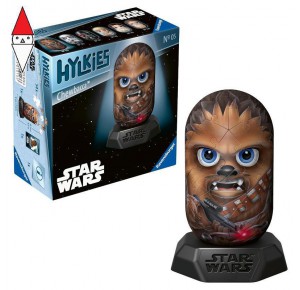 RAVENSBURGER, , , PUZZLE 3D RAVENSBURGER PUZZLE HYLKIES STAR WARS CHEWBECCA