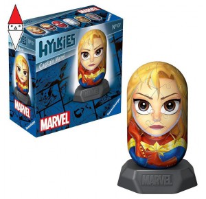 RAVENSBURGER, , , PUZZLE 3D RAVENSBURGER PUZZLE HYLKIES MARVEL CAPTAIN MARVEL