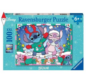 , , , PUZZLE RAVENSBURGER PUZZLE 100 PZ XXL STITCH