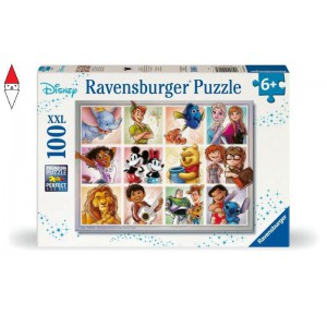 , , , PUZZLE RAVENSBURGER PUZZLE 100 PZ XXL DISNEY MULTICHARACTER