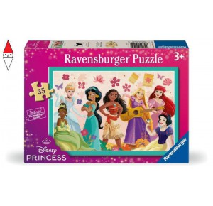 RAVENSBURGER, , , PUZZLE RAVENSBURGER PUZZLE 35 PZ DISNEY PRINCESS