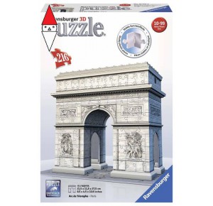 , , , PUZZLE 3D RAVENSBURGER PUZZLE 3D ARCO DI TRIONFO