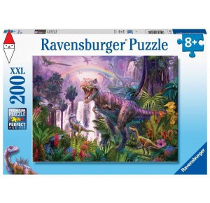 , , , PUZZLE RAVENSBURGER PUZZLE 200 PZ PAESE DEI DINOSAURI