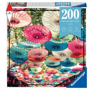 , , , PUZZLE RAVENSBURGER PUZZLE 200 PZ UMBRELLA