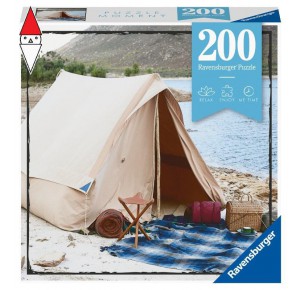 , , , PUZZLE RAVENSBURGER PUZZLE 200 PZ CAMPING