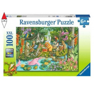 , , , PUZZLE RAVENSBURGER PUZZLE 100 PZ XXL L ORCHESTRA DEGLI ANIMALI