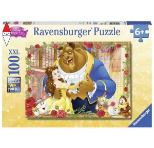 , , , PUZZLE RAVENSBURGER PUZZLE 100 PZ LA BELLA E LA BESTIA