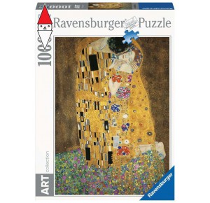 , , , PUZZLE ARTE RAVENSBURGER KLIMT IL BACIO 1000 PZ