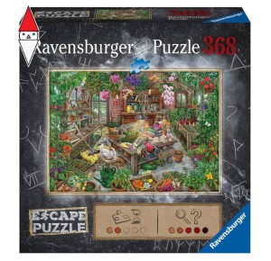 RAVENSBURGER, , , PUZZLE RAVENSBURGER ESCAPE PUZZLE THE GREEN HOUSE (368 PZ)