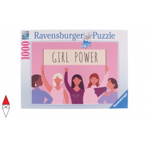 , , , PUZZLE GRAFICA RAVENSBURGER GRAFICA GIRL POWER 1000 PZ