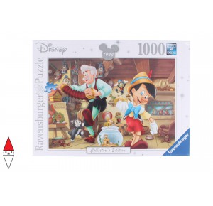 RAVENSBURGER, , , PUZZLE DISNEY RAVENSBURGER CARTONI ANIMATI PINOCCHIO 1000 PZ