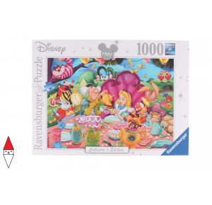 , , , PUZZLE DISNEY RAVENSBURGER CARTONI ANIMATI ALICE 1000 PZ