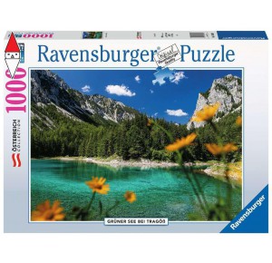 , , , PUZZLE PAESAGGI RAVENSBURGER LAGO VERDE VICINO A TRAGOS 1000 PZ