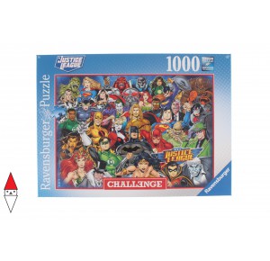 , , , PUZZLE TEMATICO RAVENSBURGER FUMETTI DC COMICS CHALLENGE 1000 PZ