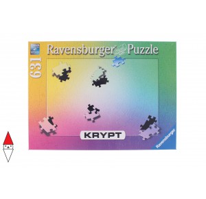 RAVENSBURGER, , , PUZZLE TEMATICO RAVENSBURGER COLORI KRYPT GRADIENT 631 PZ