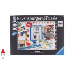 , , , PUZZLE TEMATICO RAVENSBURGER INTERNI EAMES DESIGN SPECTRUM 1000 PZ