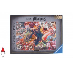 , , , PUZZLE DISNEY RAVENSBURGER CARTONI ANIMATI VILLAINOUS MAVEL ULTRON 1000 PZ