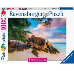 RAVENSBURGER, , , PUZZLE PAESAGGI RAVENSBURGER LE SEYCHELLES 1000 PZ