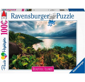 RAVENSBURGER, , , PUZZLE PAESAGGI RAVENSBURGER BEAUTIFUL ISLANDS HAWAY 1000 PZ