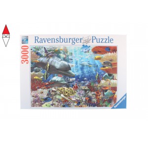 RAVENSBURGER, , , PUZZLE ANIMALI RAVENSBURGER UNIVERSO MARINO 3000 PZ