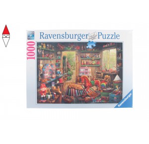 , , , PUZZLE TEMATICO RAVENSBURGER NOSTALGIC TOYS 1000 PZ