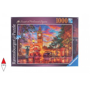 , , , PUZZLE PAESAGGI RAVENSBURGER CITTA PIAZZA DEL PARLAMENTO LONDRA 1000 PZ