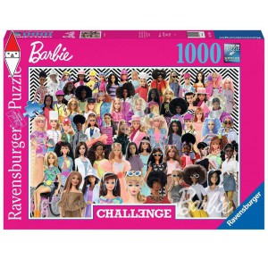 RAVENSBURGER, , , PUZZLE TEMATICO RAVENSBURGER BARBIE CHALLENGE 1000 PZ