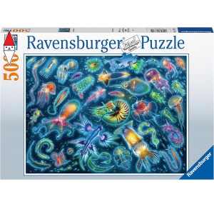 , , , PUZZLE ANIMALI RAVENSBURGER MEDUSE 500 PZ