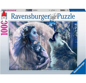 , , , PUZZLE GRAFICA RAVENSBURGER NOTTE DI LUNA PIENA 1009 PZ