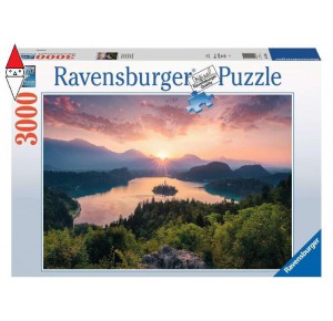 , , , PUZZLE PAESAGGI RAVENSBURGER LAGO DI BLED SLOVENIA 3000 PZ