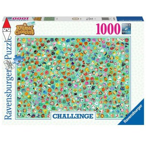 RAVENSBURGER, , , PUZZLE TEMATICO RAVENSBURGER ANIMAL CROSSING CHALLENGE 1000 PZ