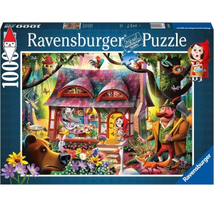 RAVENSBURGER, , , PUZZLE GRAFICA RAVENSBURGER AVANTI CAPPUCCETTO 1000 PZ