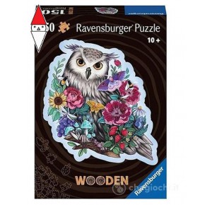 , , , PUZZLE RAVENSBURGER PUZZLE DI LEGNO GUFO 150 PZ