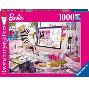 RAVENSBURGER, , , PUZZLE TEMATICO RAVENSBURGER BARBIE ICONA DI STILE 1000 PZ