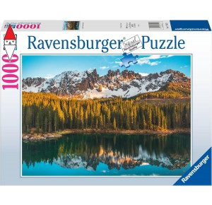 , , , PUZZLE PAESAGGI RAVENSBURGER LAGO DI CAREZZA 1000 PZ