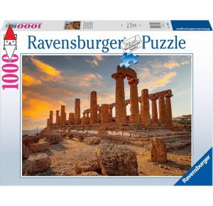 , , , PUZZLE PAESAGGI RAVENSBURGER VALLE DEI TEMPLI AGRIGENTO 1000 PZ