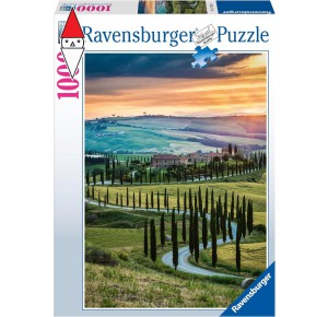 RAVENSBURGER, , , PUZZLE PAESAGGI RAVENSBURGER VAL D ORCIA TOSCANA 1000 PZ