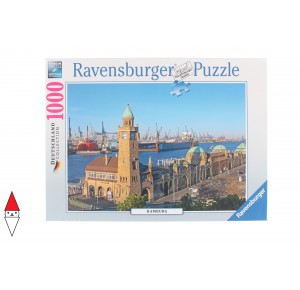 , , , PUZZLE PAESAGGI RAVENSBURGER CITTA AMBURGO 1000 PZ