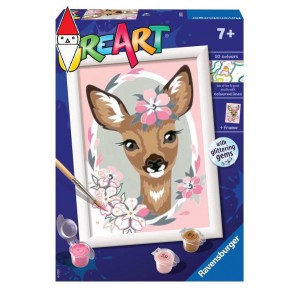 RAVENSBURGER, , , GIOCO EDUCATIVO RAVENSBURGER CREART SERIE E BAMBI